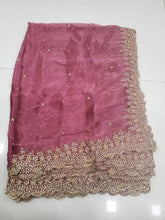 Load image into Gallery viewer, Chiffon cutwork lehenga Dupatta
