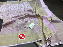 Load image into Gallery viewer, Khaddi Banarasi Georgette Sarees - Sheetal Fashionzz
