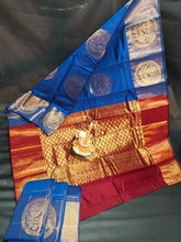 Load image into Gallery viewer, Chanderi Peacock Butta Silk Cotton Sarees - Sheetal Fashionzz
