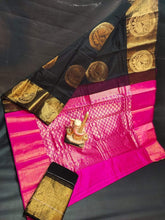 Load image into Gallery viewer, Chanderi Peacock Butta Silk Cotton Sarees - Sheetal Fashionzz
