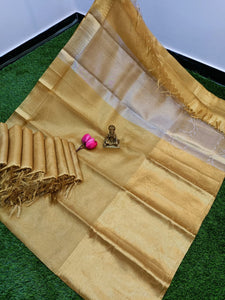 Gold Silver Tissue Pattu Sarees - Sheetal Fashionzz