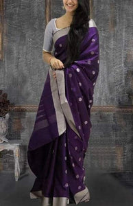 Uppada Coin Butta Silk Sarees - Sheetal Fashionzz