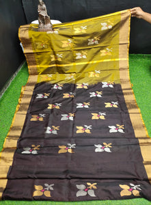 Pure Uppada Jamdhani Butta Sarees - Sheetal Fashionzz