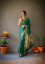 Load image into Gallery viewer, Soft Silk Paithani Sarees - Sheetal Fashionzz
