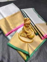 Load image into Gallery viewer, Uppada tissue by cotton sarees - Sheetal Fashionzz
