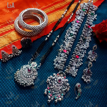Load image into Gallery viewer, Oxidised Silver Combo Set - Sheetal Fashionzz

