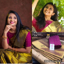 Load image into Gallery viewer, Beautiful Uppada Tissue Sarees with Pearl Blouse - Sheetal Fashionzz
