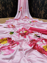 Load image into Gallery viewer, Japan Satin Silk Sarees - Sheetal Fashionzz
