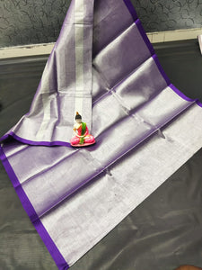 Uppada Pure Tissue by Cotton Sarees - Sheetal Fashionzz