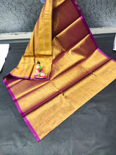 Load image into Gallery viewer, Uppada Pure Tissue by Cotton Sarees - Sheetal Fashionzz
