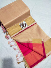 Load image into Gallery viewer,  TRIPURA PURE HANDLOOM HALF N HALF PATTU SAREES - Sheetal Fashionzz
