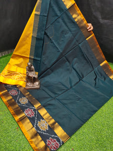 Uppada Soft Silk Pochamally border Sarees - Sheetal Fashionzz