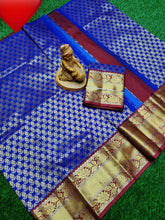 Load image into Gallery viewer, Kanchi pattu pavadas with blouse - Sheetal Fashionzz
