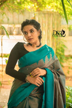 Load image into Gallery viewer, DSR-Temple Tissue Pattu Sarees - Sheetal Fashionzz

