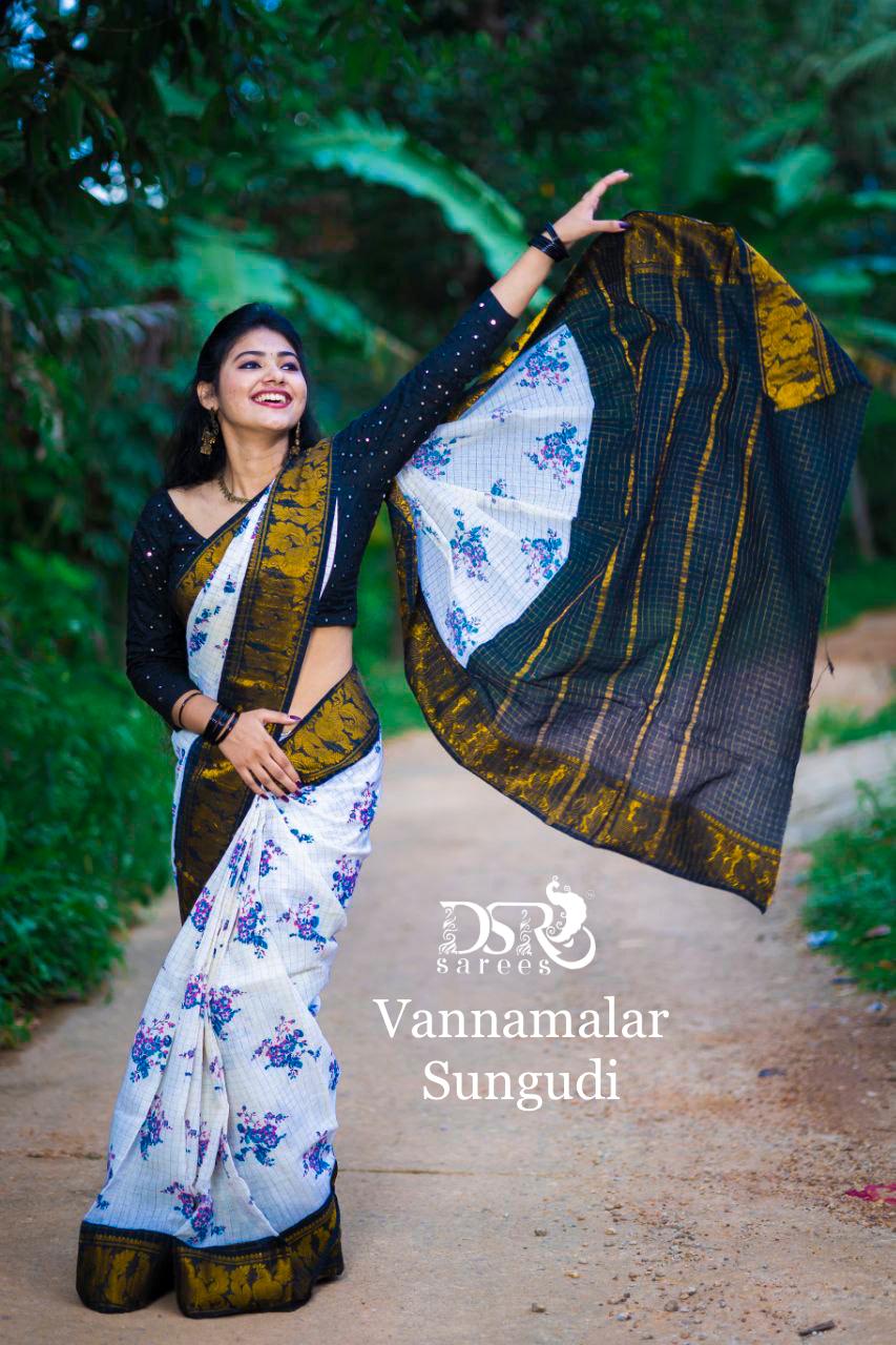 DSR-Vannamalar Sungudi zarikattam 𝑆𝐴𝑅𝐸𝐸𝑆 - Sheetal Fashionzz
