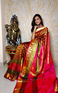 LIGHT WEIGHT KANCHI SILK SAREES - Sheetal Fashionzz