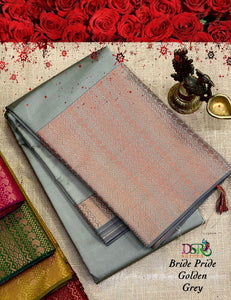 Dsr Soft SILK Bridal Collection Sarees - Sheetal Fashionzz