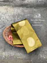 Load image into Gallery viewer, CLASSIC soft silk tissue saree adorned with antique thread - Sheetal Fashionzz
