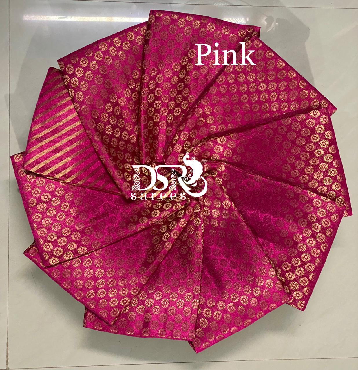 DSR brocade blouse materials - Sheetal Fashionzz