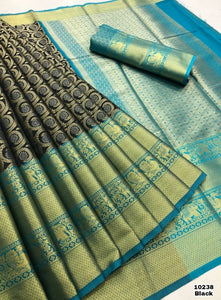 Kanchivaram silk weaving sarees - Sheetal Fashionzz