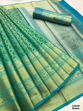 Load image into Gallery viewer, Kanchivaram silk weaving sarees - Sheetal Fashionzz
