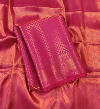 Load image into Gallery viewer, Copper Zari Soft Silk Sarees - Sheetal Fashionzz
